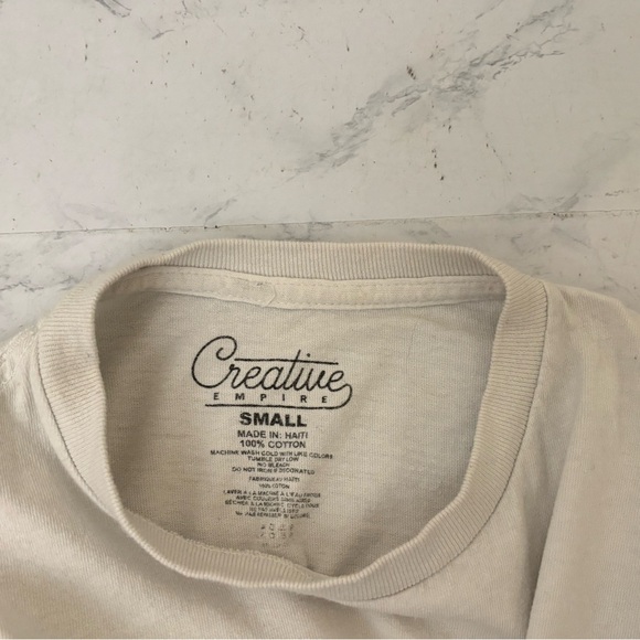 Creative Empire Short Sleeve T Shirt Womens S No Time To Waste Insects Top​ - Picture 4 of 4